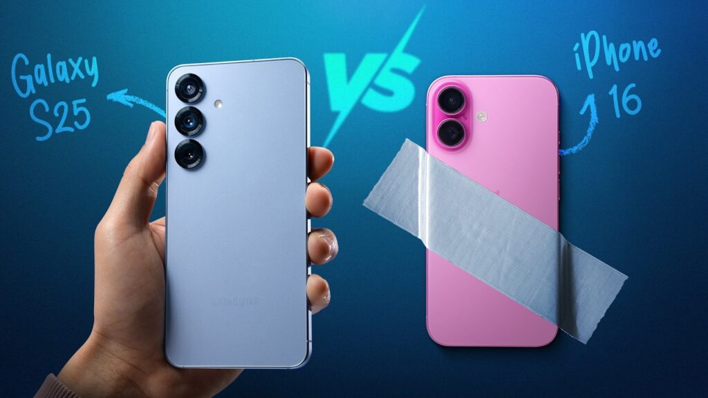 Samsung Galaxy S25 vs iPhone 16