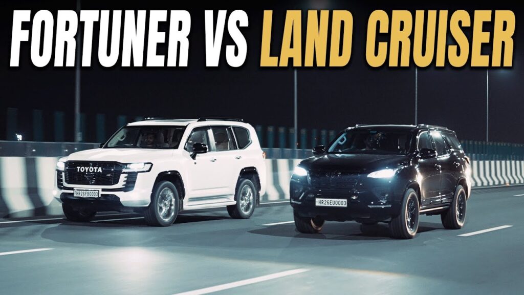 Toyota Fortuner vs Land Cruiser